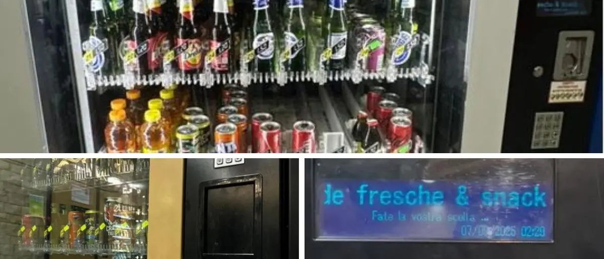 Sequestrati due distributori automatici di alcolici a San Giovanni in Fiore: maxi multa da 10mila euro