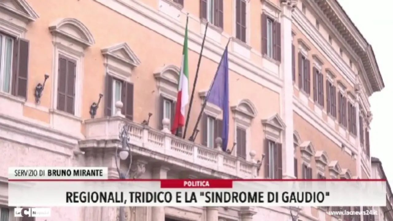 Regionali, Tridico e la \"sindrome di Gaudio\"