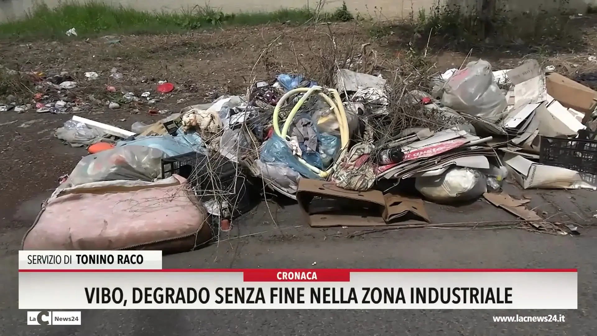 Vibo, degrado senza fine nella zona industriale
