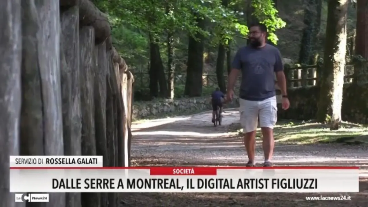 Dalle Serre a Montreal, il digital artist Figliuzzi