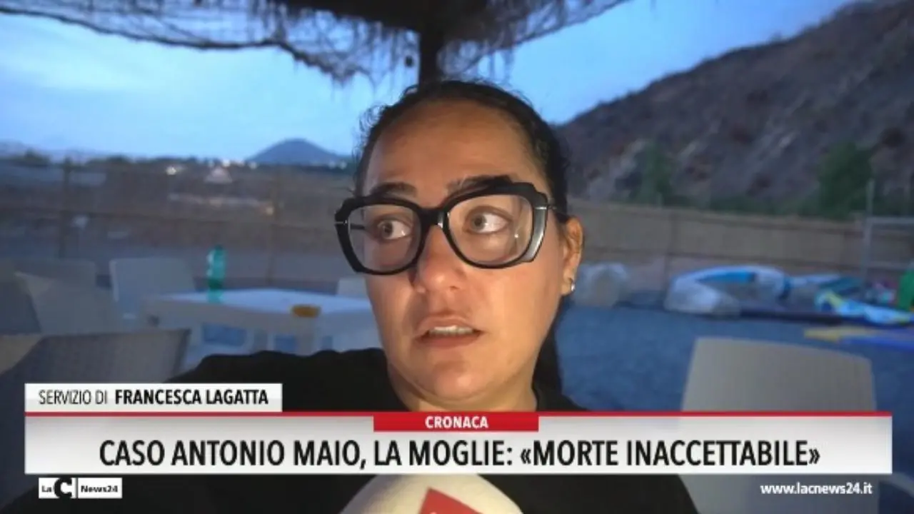 Caso Antonio Maio, la moglie «Morte inaccettabile»