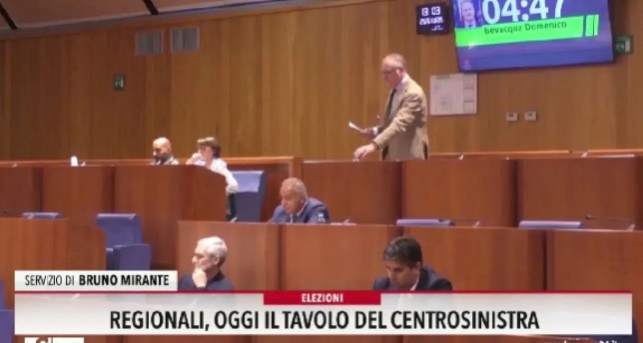 Regionali, oggi il tavolo del centrosinistra