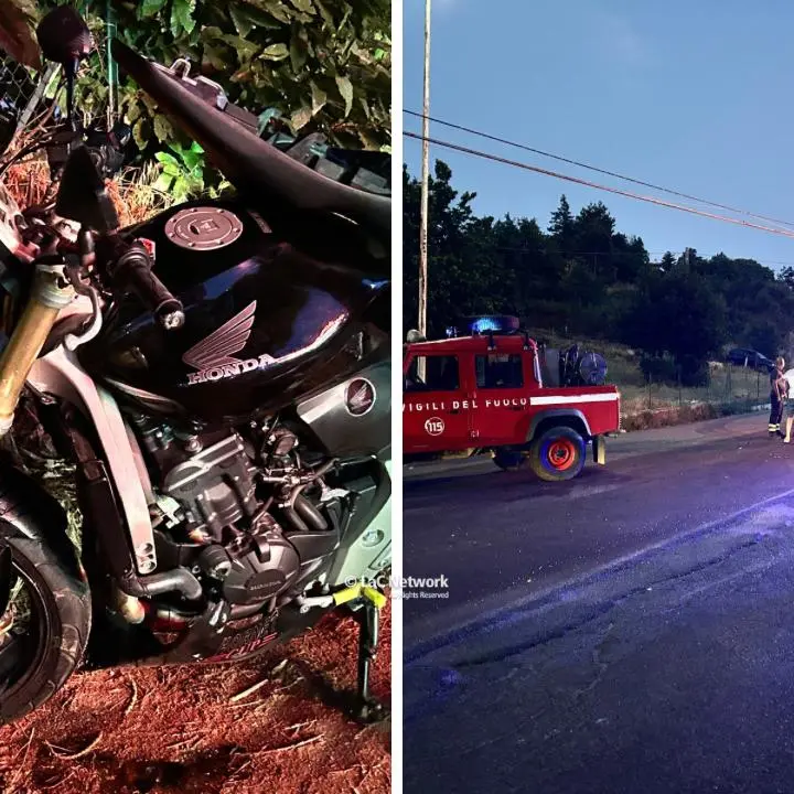 Ennesimo\u00A0incidente ad Acri, scontro tra moto e auto. Ferito un centauro\n