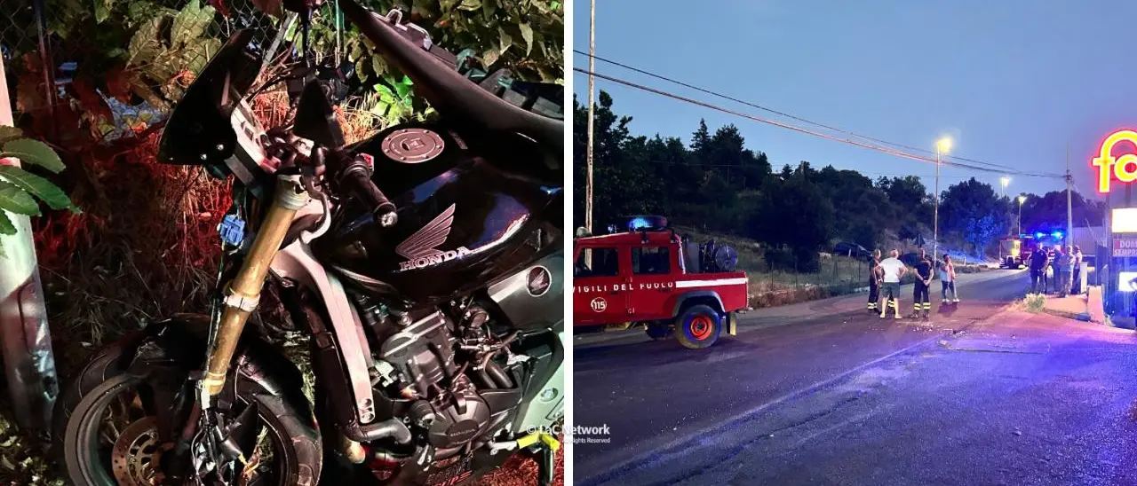 Ennesimo\u00A0incidente ad Acri, scontro tra moto e auto. Ferito un centauro\n