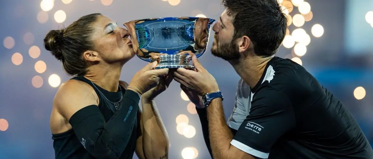 Tennis, Sara Errani e Andrea Vavassori concedono il bis agli Us Open: la coppia azzurra sul trono di New York\n