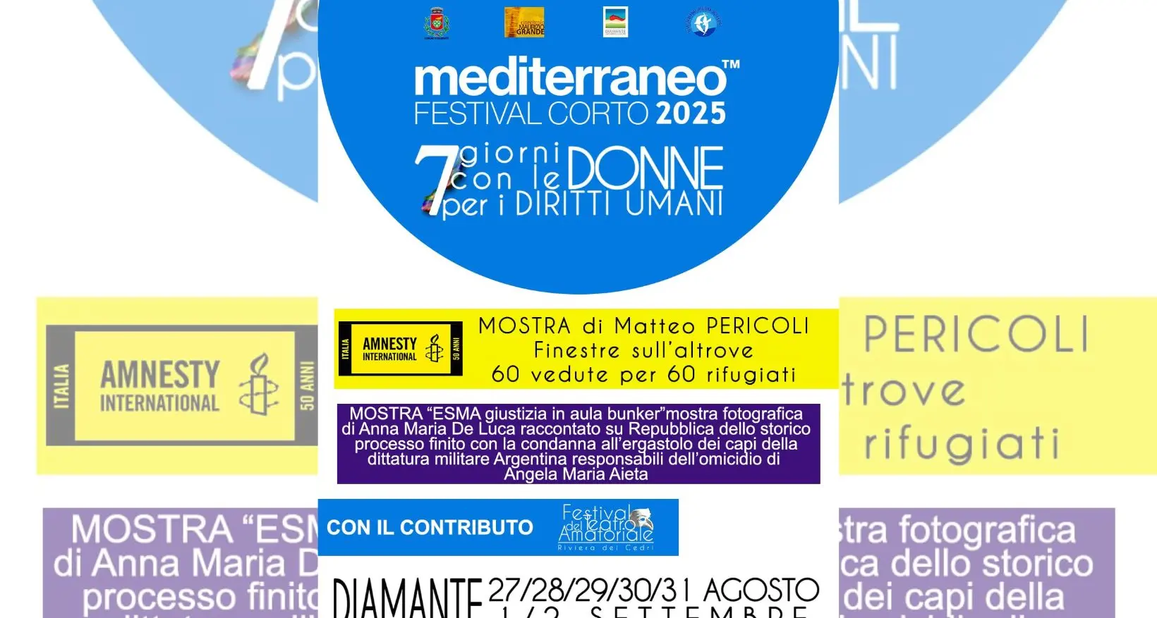 Torna a Diamante “7 giorni con le donne per i diritti umani” per riflettere sull’equità di genere\u00A0\n