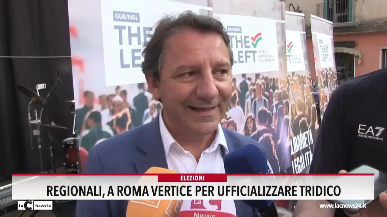 Regionali, a Roma vertice per ufficializzare Tridico