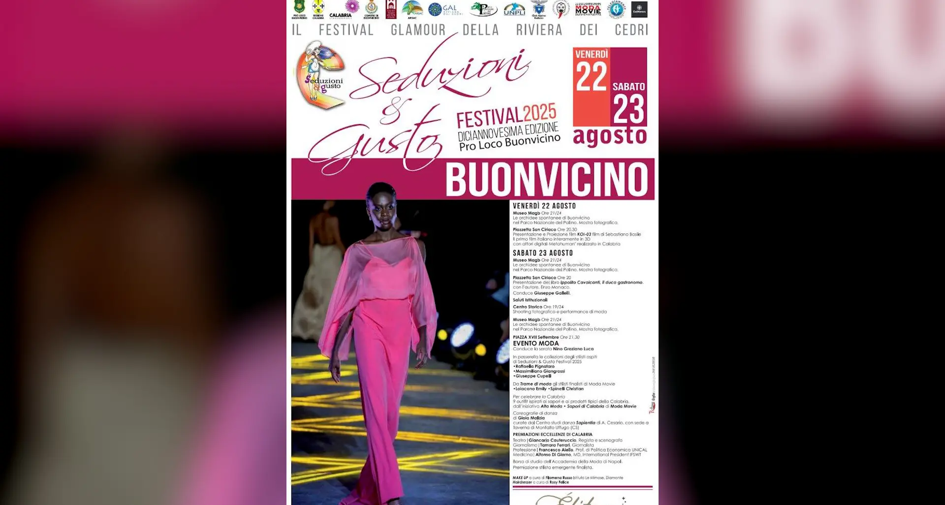 Buonvicino, tutto pronto per la 19esima edizione di Seduzioni & Gusto Festival\n