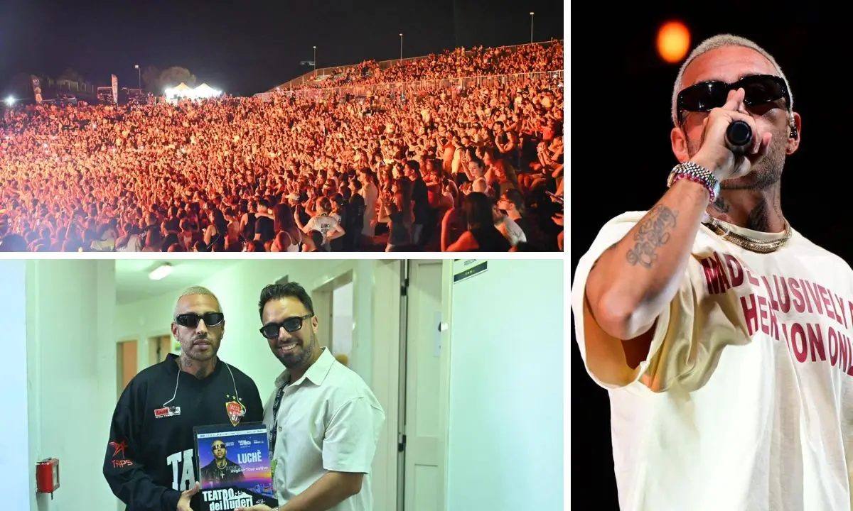 Tirreno Festival chiude con Luchè: record di pubblico e sold out ai Ruderi\n