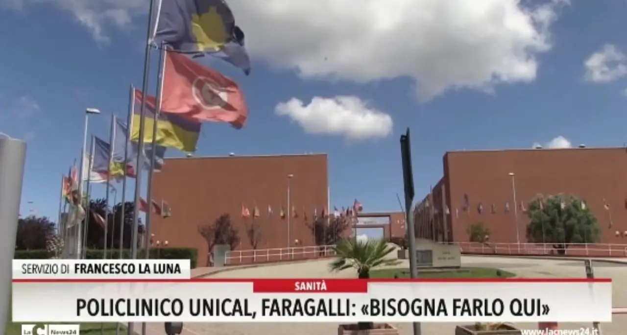 Policlinico Unical, Faragalli: «Bisogna farlo qui»