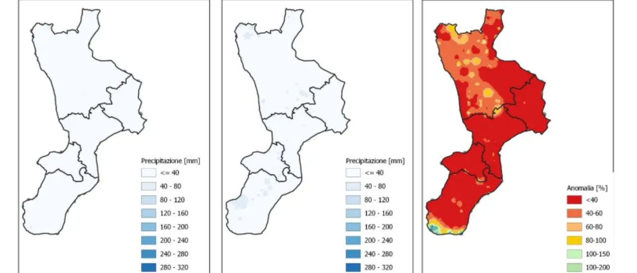 Caldo record e neve assente, in Calabria allarme riserve idriche: nel 2025 anche il clima è un’emergenza\n