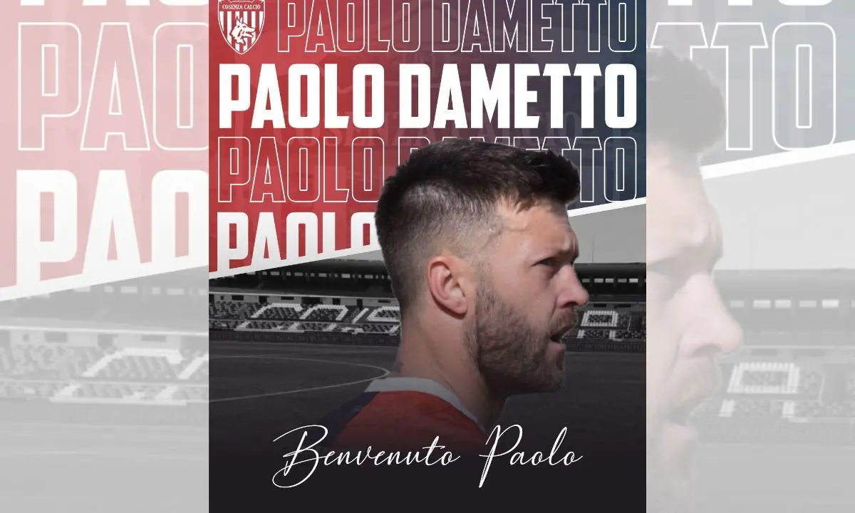 Calciomercato Cosenza, ufficiale Dametto: formula\u00A0e durata del contratto\n