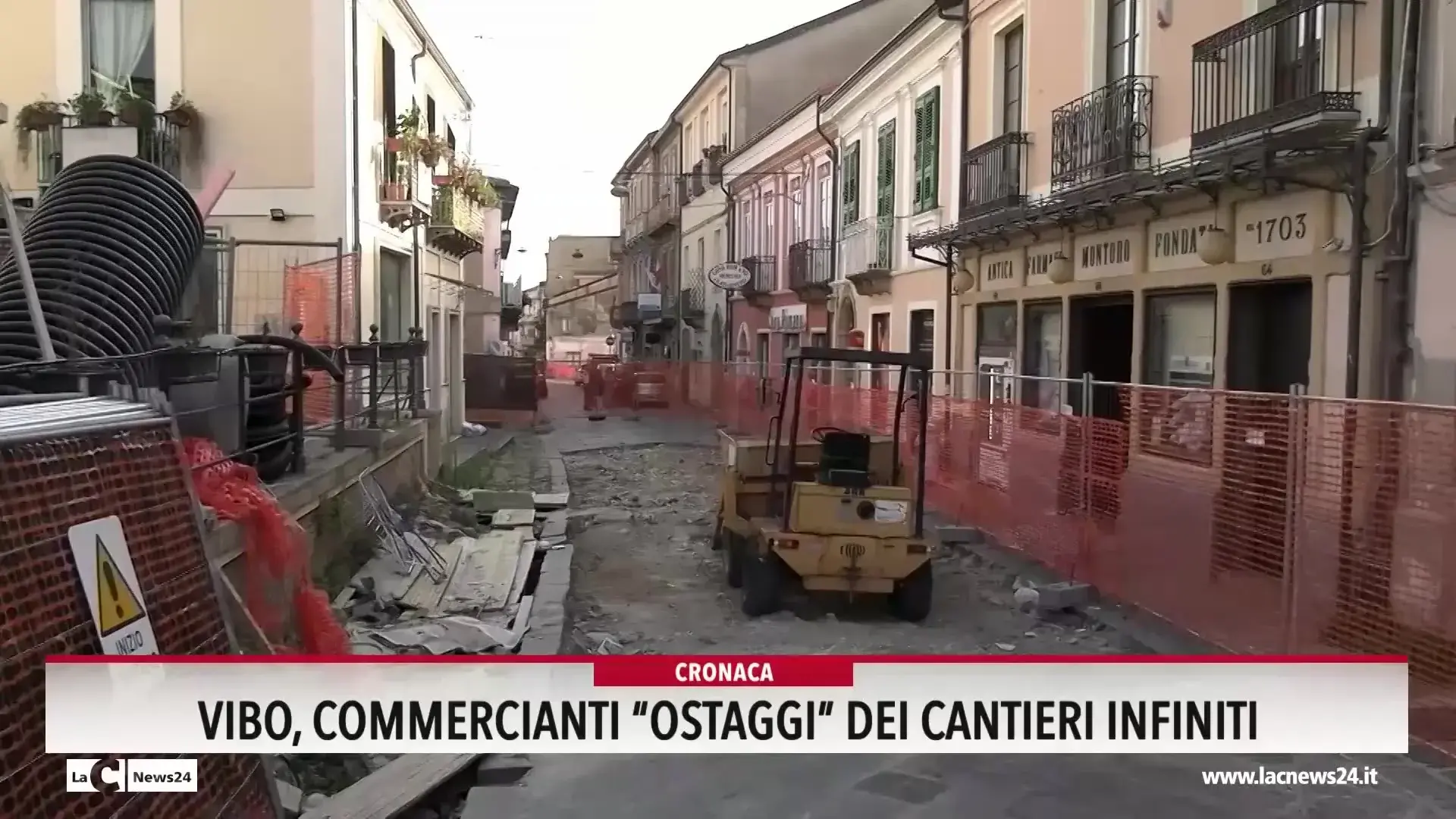 Vibo, commercianti ostaggi dei cantieri infiniti
