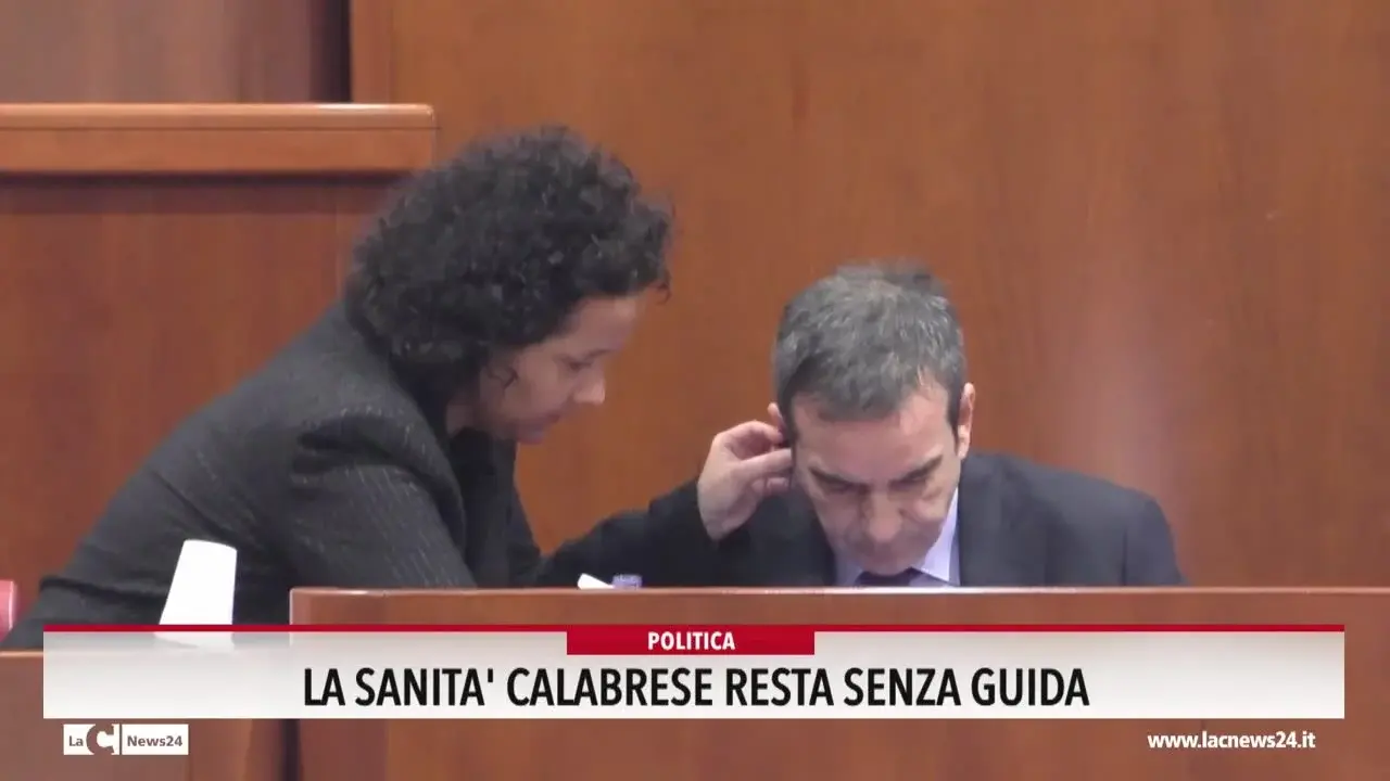 La sanità calabrese resta senza guida