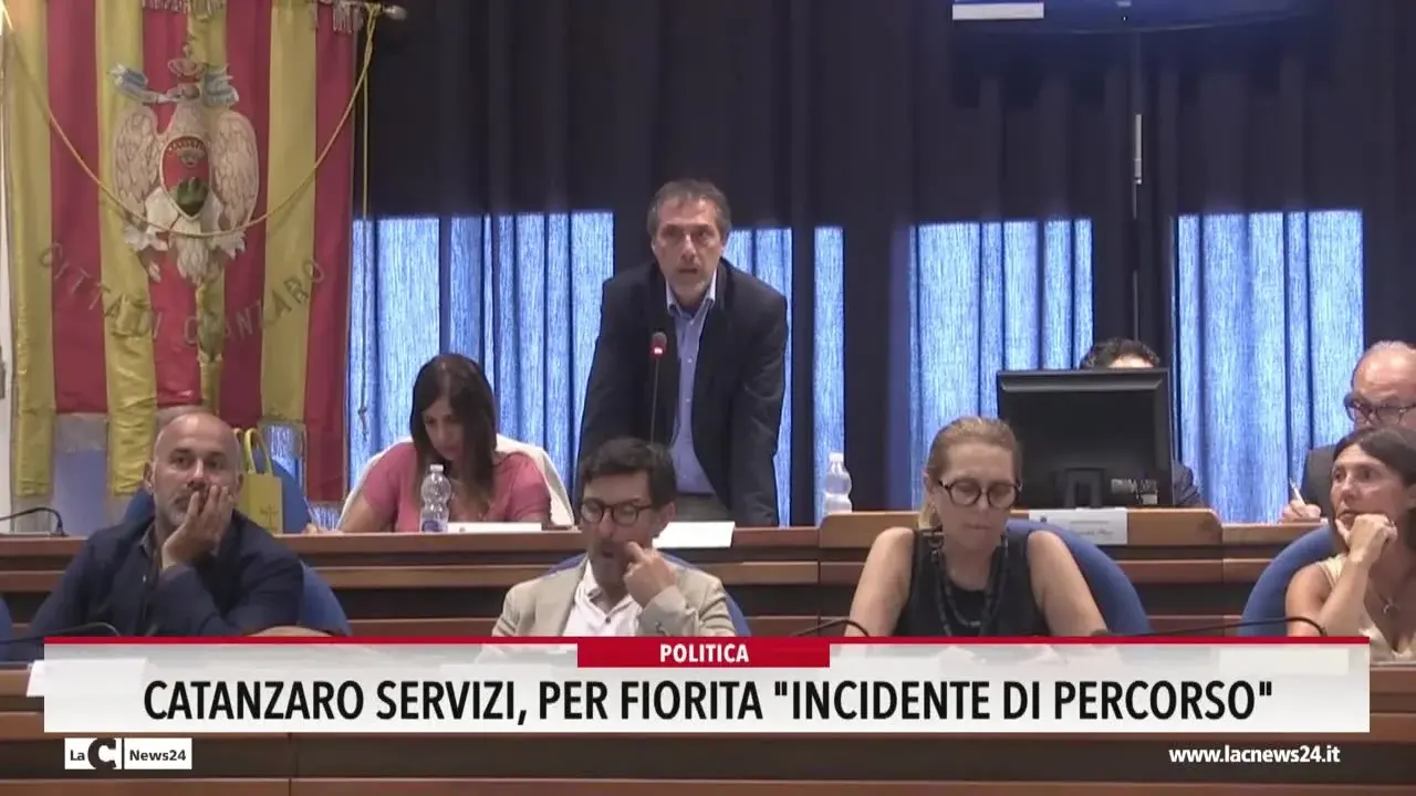 Catanzaro servizi, per Fiorita \"incidente di percorso\"