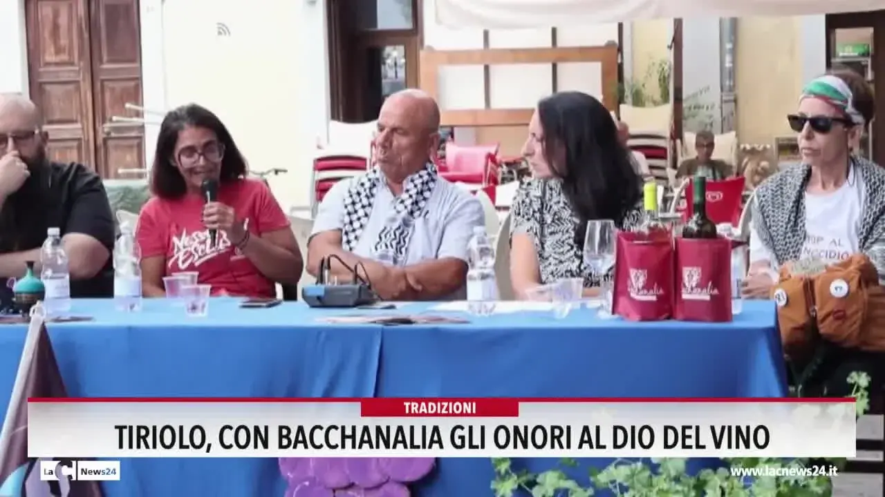 Tiriolo, con Bacchanalia gli onori al dio del vino