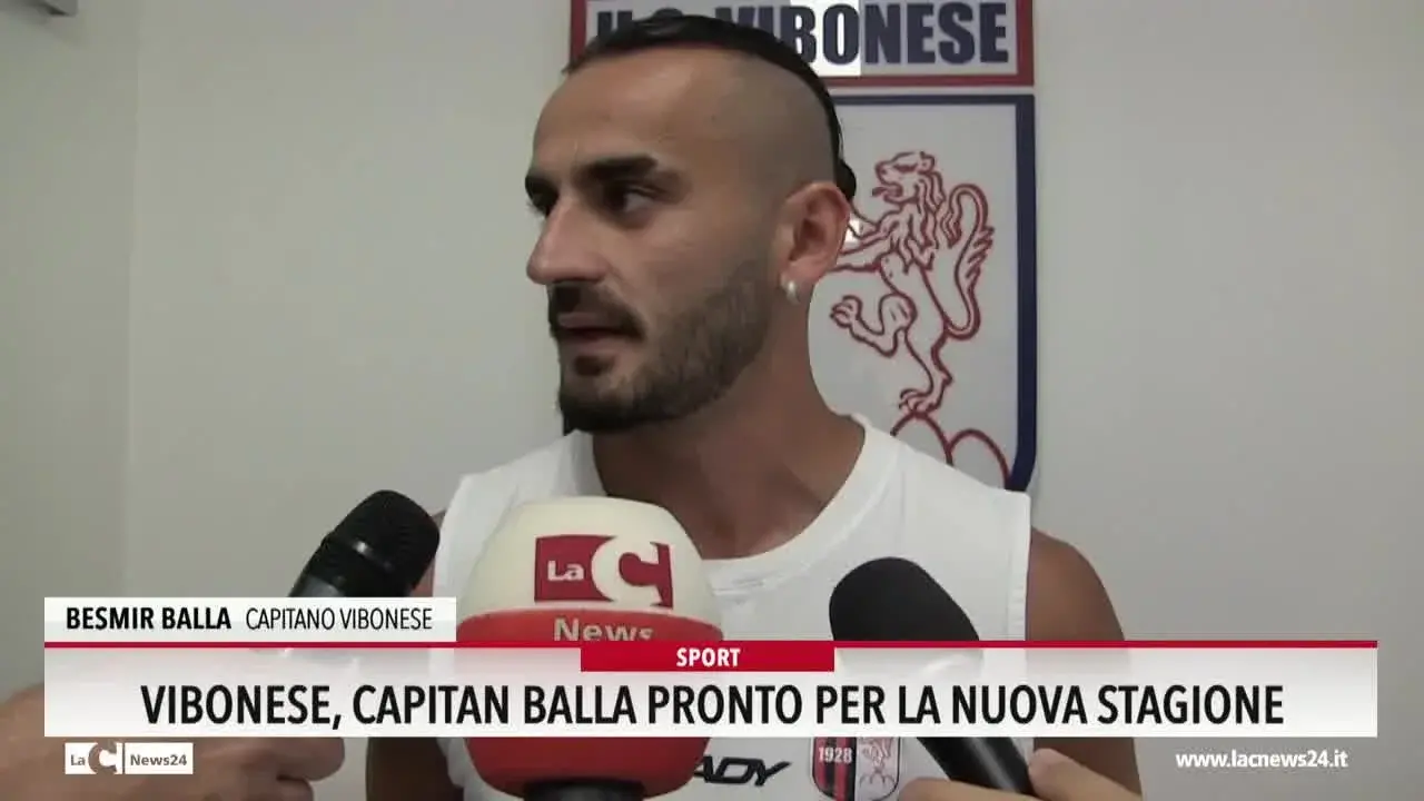 Vibonese, capitan Balla pronto per la nuova stagione