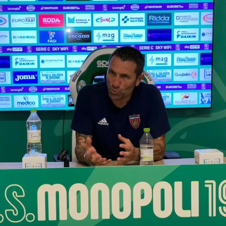 Monopoli-Cosenza 2-2, Buscè: «Prestazione importante, da qui dobbiamo ripartire»\n