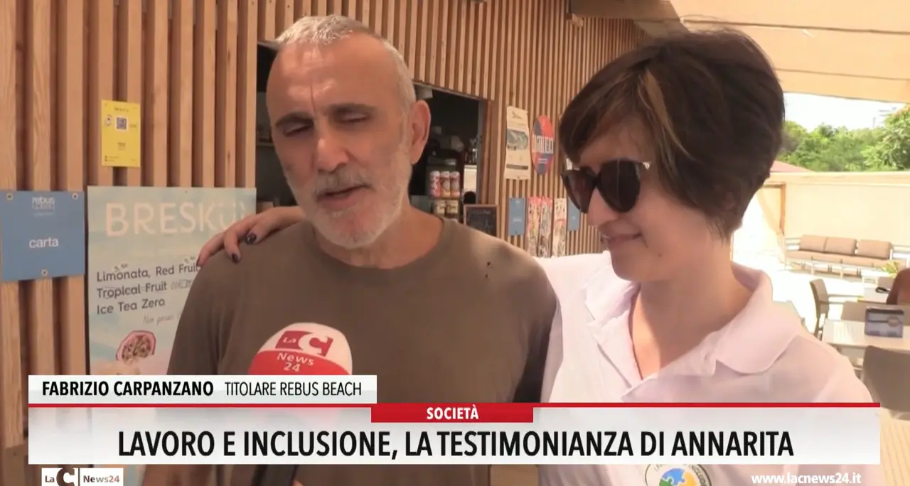 Lavoro e inclusione, la testimonianza di Annarita