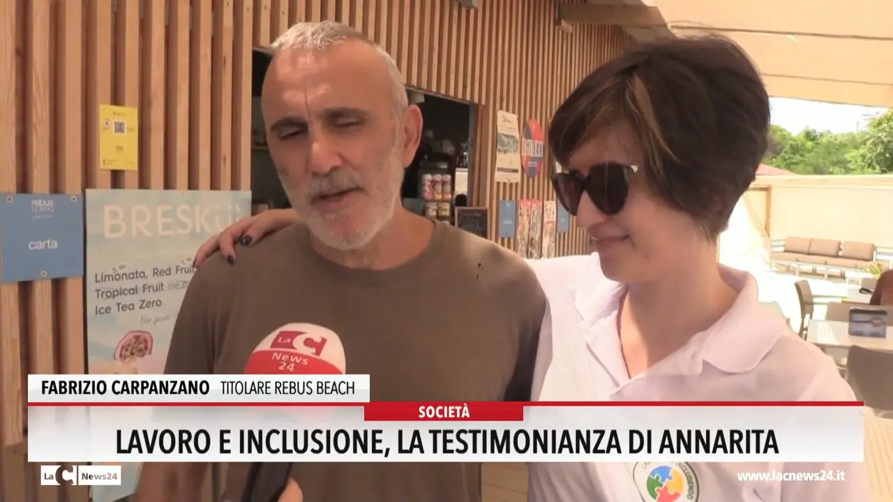 Lavoro e inclusione, la testimonianza di Annarita