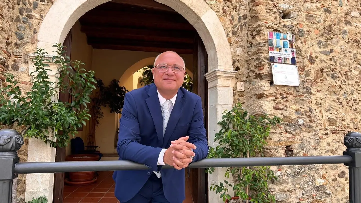 Il sindaco di Zumpano, Fabrizio Fabiano