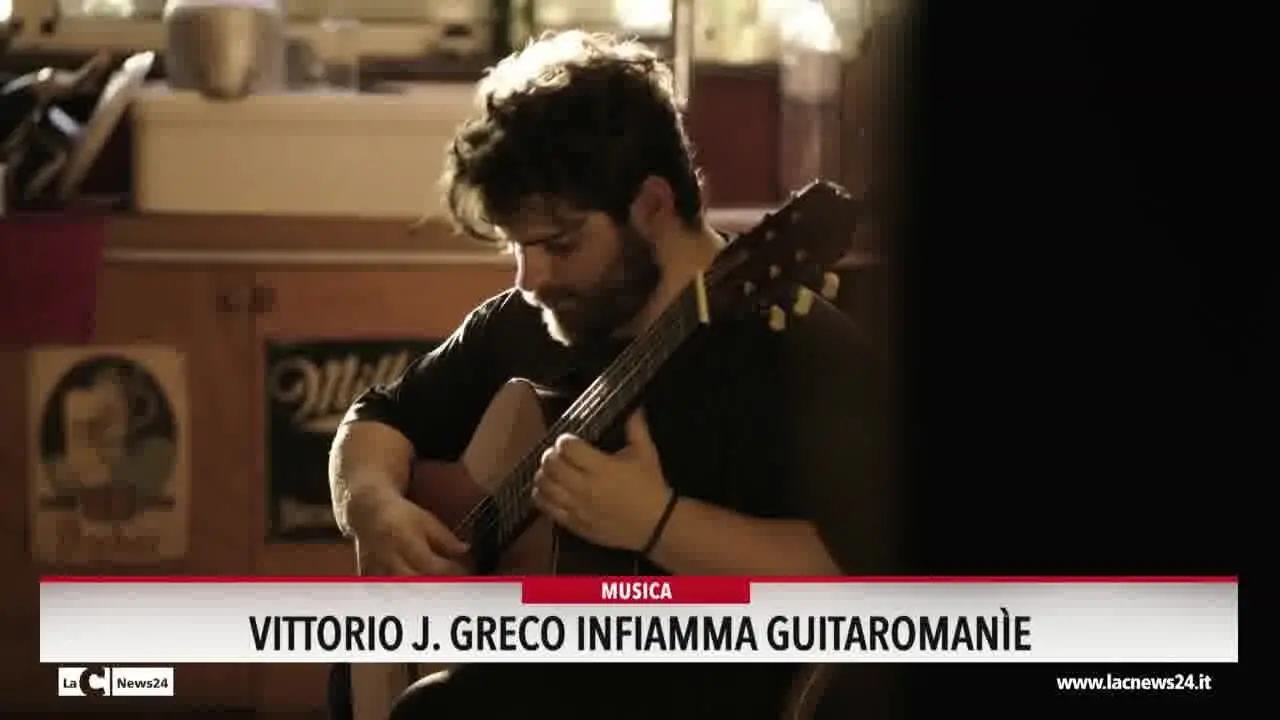 Vittorio J. Greco infiamma Guitaromanìe