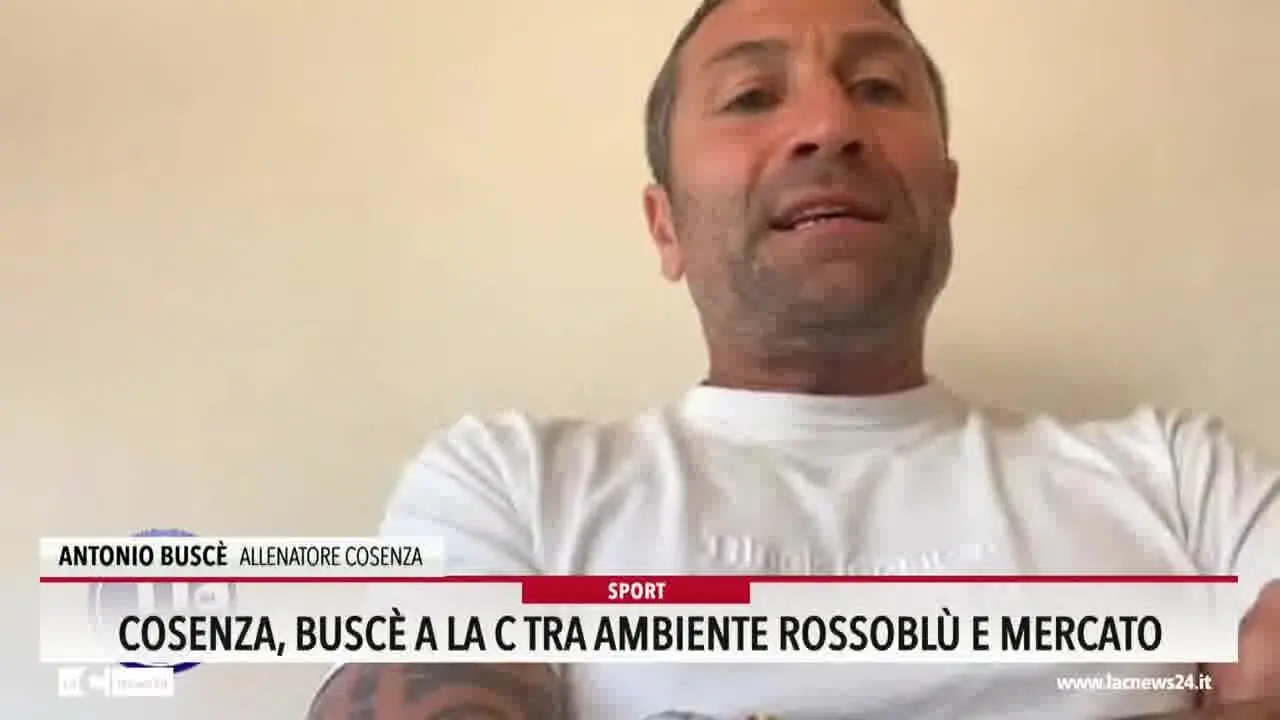 Cosenza, Buscè a la C tra ambiente rossoblù e mercato