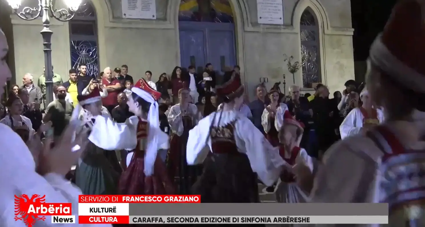 Caraffa, seconda edizione di sinfonia Arbereshe