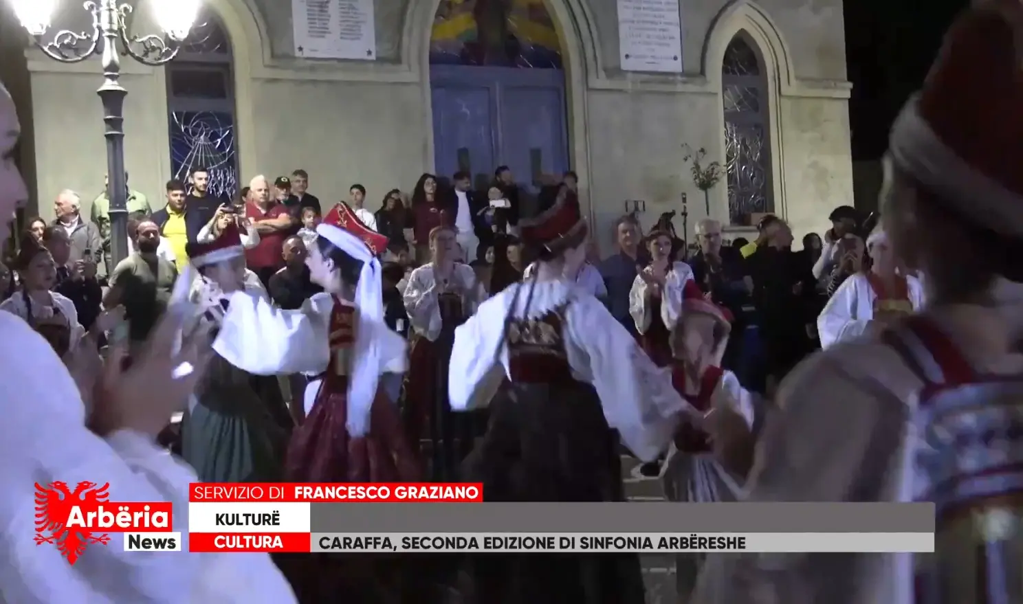 Caraffa, seconda edizione di sinfonia Arbereshe