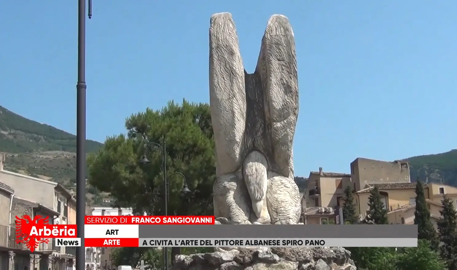 A Civita l'arte del pittore Spiro Pano