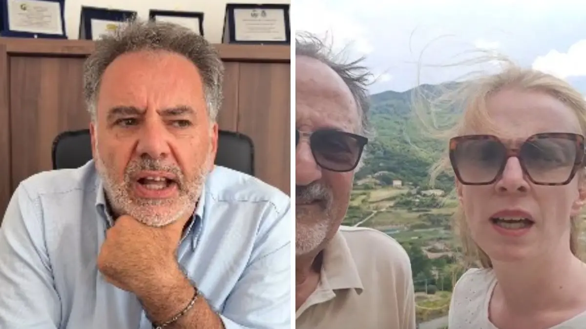 Il sindaco di Sant\\'Agata d\\'Esaro, Mario Nocito e i due consiglieri comunali di minoranza