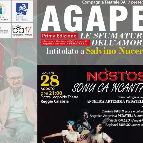 Reggio Calabria, tutto pronto per lo spettacolo di teatro-concerto “Nóstos. Sonu ca ‘ncanta” della Compagnia BA17\n