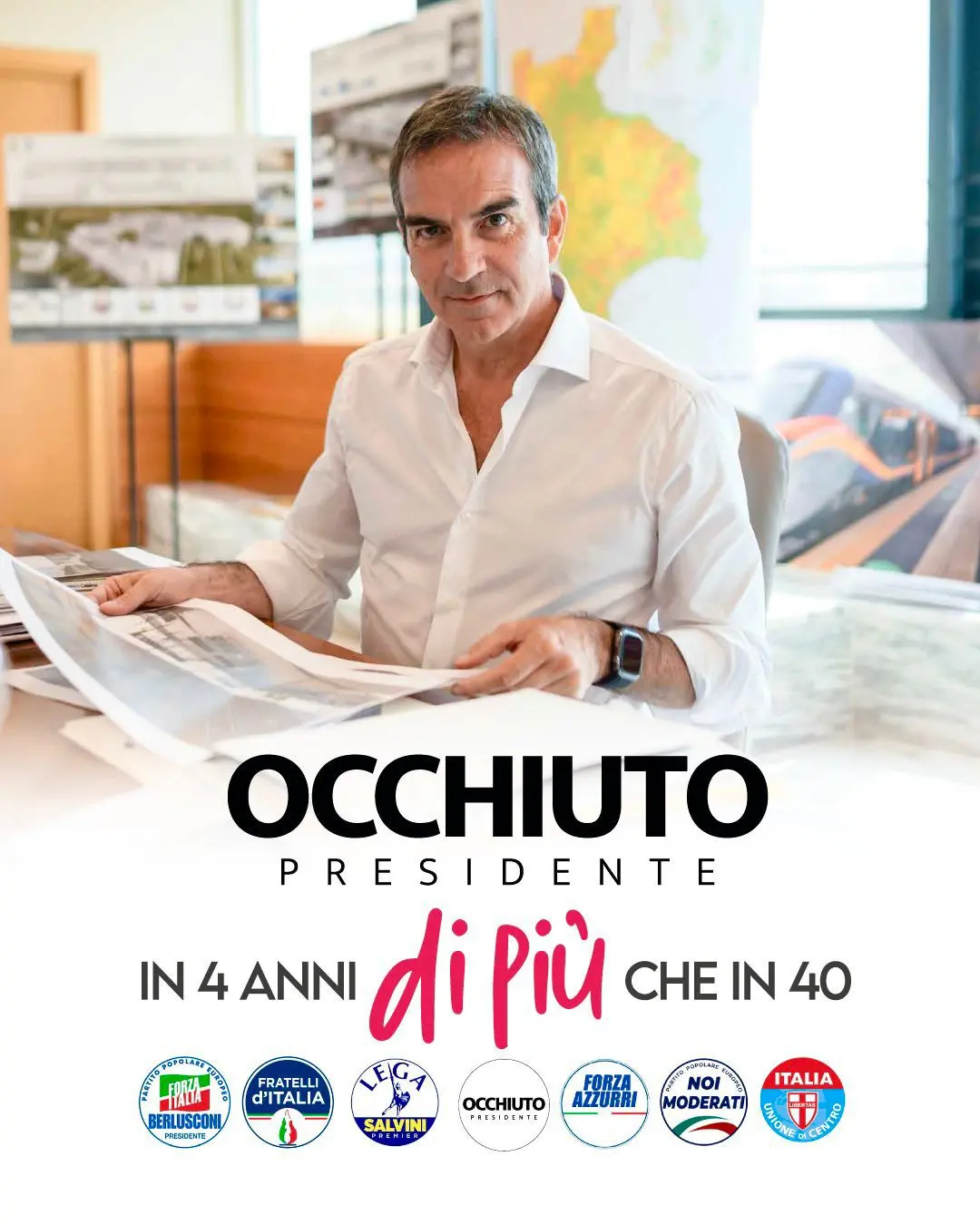 «Ho fatto più io in 4 anni che gli altri in 40»: perché lo slogan di Occhiuto è un attacco anche ai suoi alleati\n