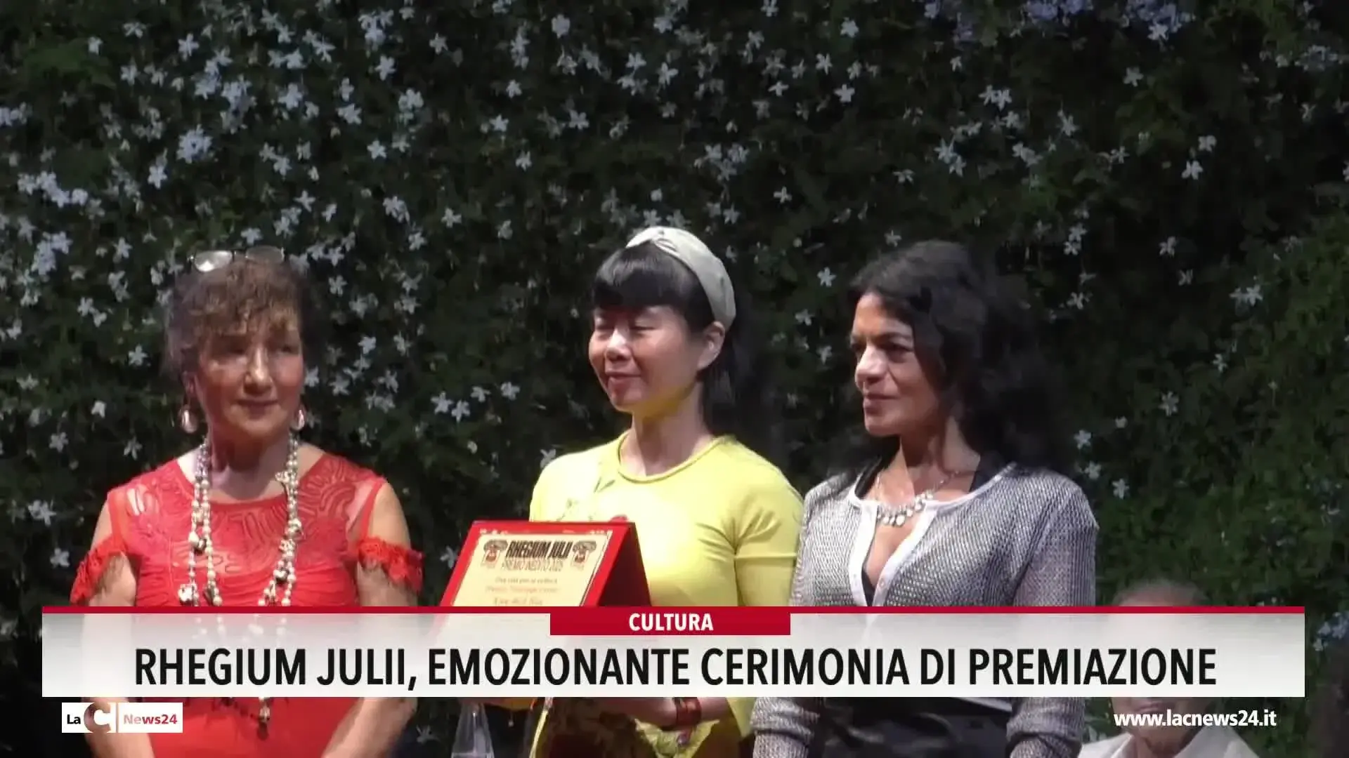 Rhegium julii, emozionante cerimonia di premiazione