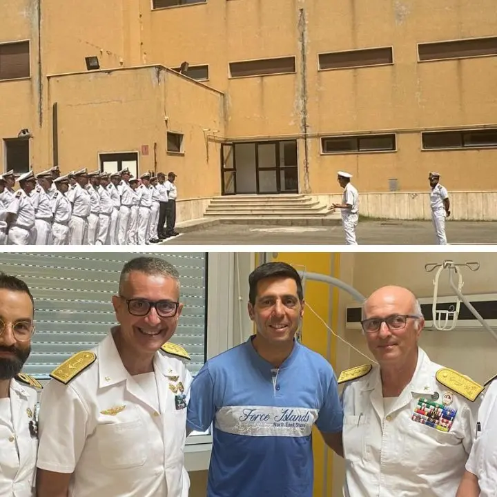 Militari della Guardia costiera aggrediti nel Vibonese, il comandante e il vice incontrano le vittime\n