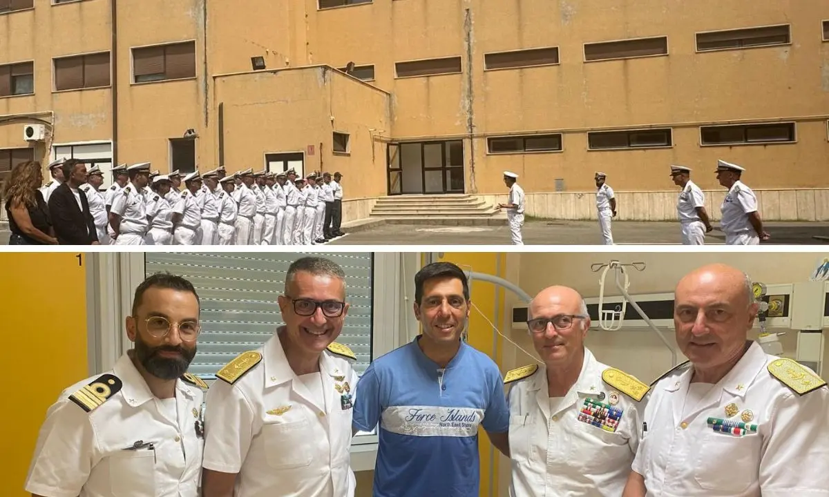 Militari della Guardia costiera aggrediti nel Vibonese, il comandante e il vice incontrano le vittime\n