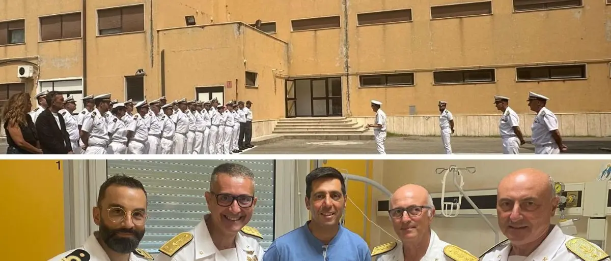 Militari della Guardia costiera aggrediti nel Vibonese, il comandante e il vice incontrano le vittime\n