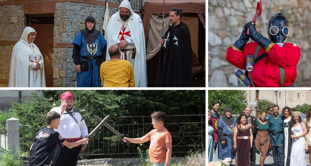 Spade infuocate, tornei di tiro all’arco e investiture templari: a San Giovanni in Fiore l’evento fantasy medievale Le terre di Alis\n