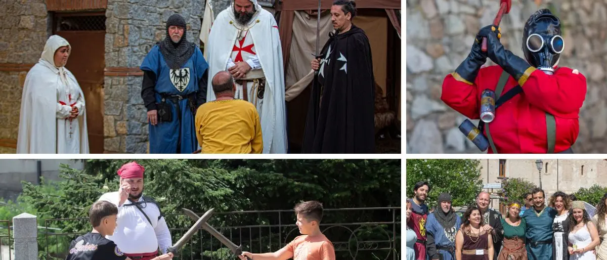 Spade infuocate, tornei di tiro all’arco e investiture templari: a San Giovanni in Fiore l’evento fantasy medievale Le terre di Alis\n
