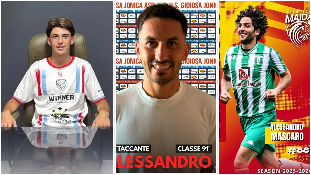 Dilettanti, ecco i colpi di fine agosto: colpaccio Gioiosa Ionica. Atletico\u00A0Maida, arriva l'esperto Mascaro\n