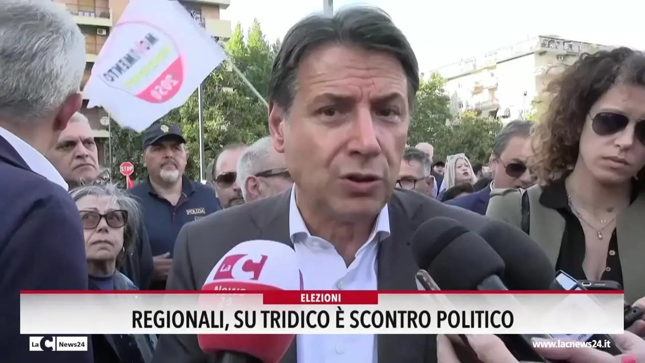 Regionali, su Tridico è scontro politico