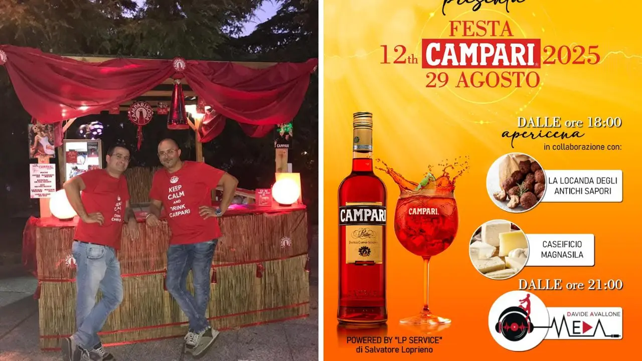 Rovito, 12esima edizione della Festa Campari: chi arriva ultimo paga da bere!\n