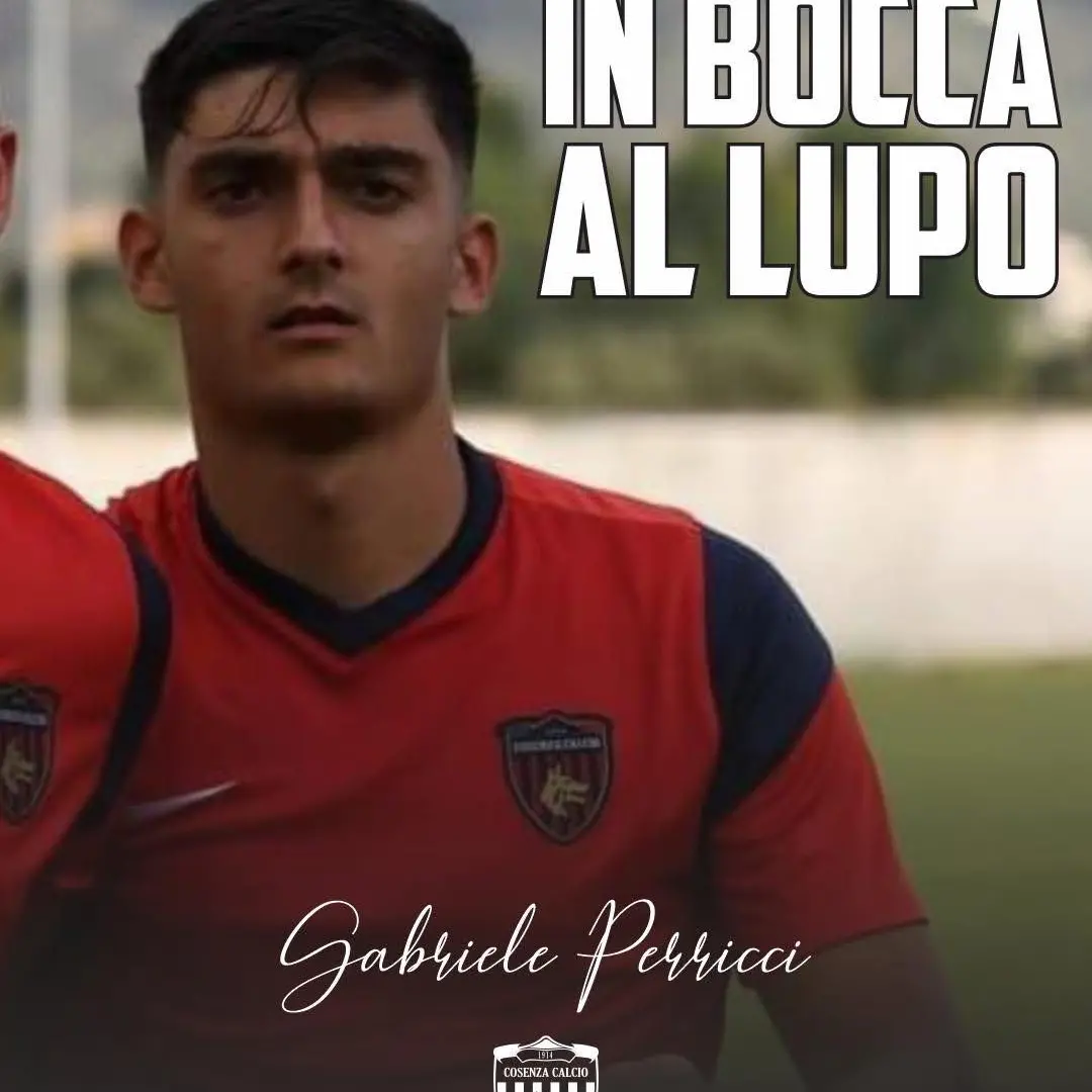 Gabriele Perricci saluta Cosenza, vestirà la maglia del Sambiase