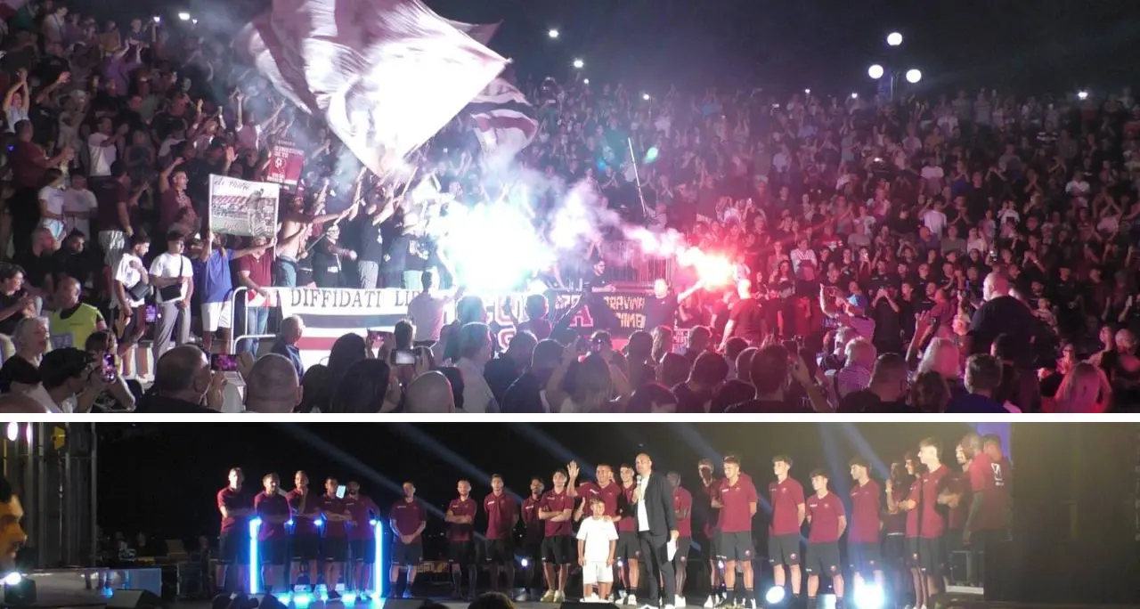 Reggina,\u00A0la passione del popolo amaranto abbraccia la squadra. Trocini:\u00A0«Siamo forti, dobbiamo vincere»\n