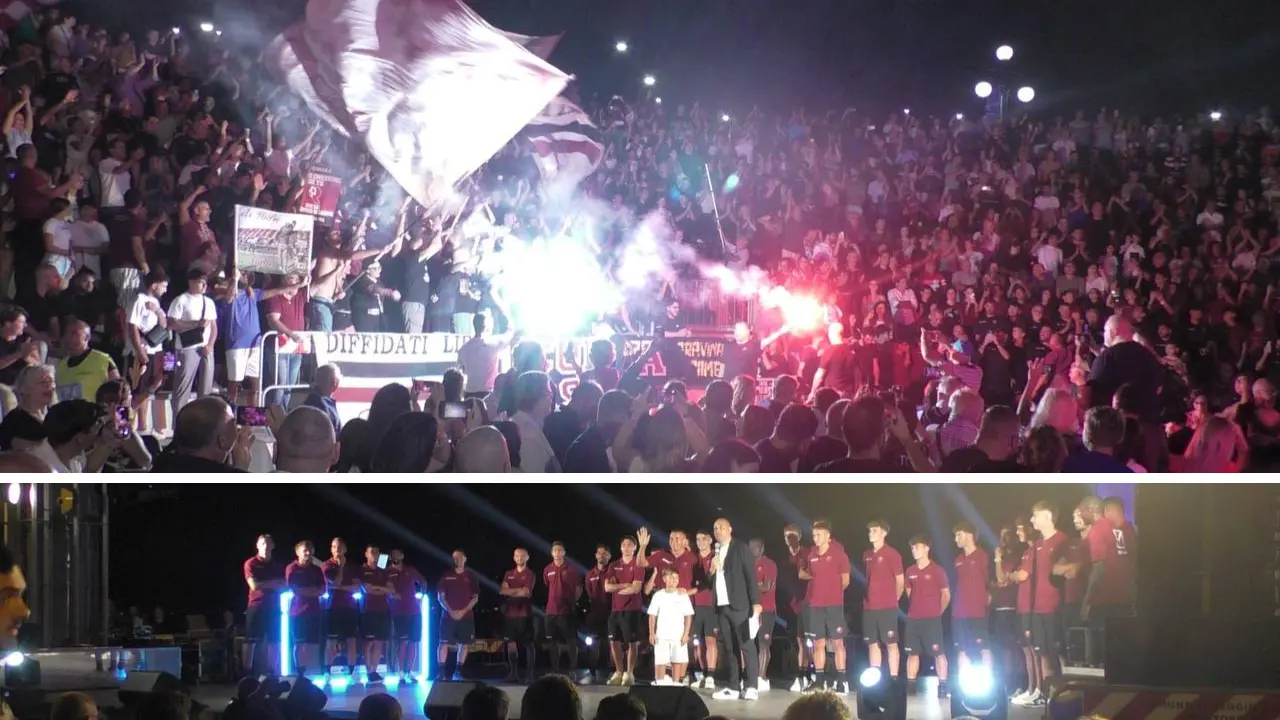 Reggina,\u00A0la passione del popolo amaranto abbraccia la squadra. Trocini:\u00A0«Siamo forti, dobbiamo vincere»\n