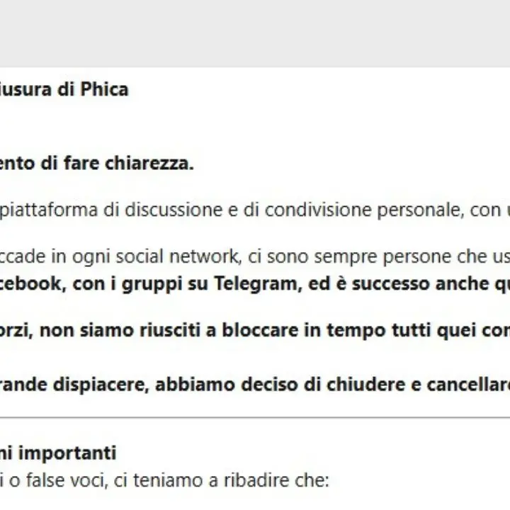 Chiuso il forum Phica.eu anche grazie alla denuncia dell’attivista cosentina Dalia Aly\n