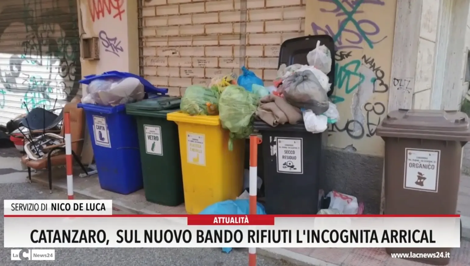 Catanzaro, sul nuovo bando rifiuti l'incognita Arrical