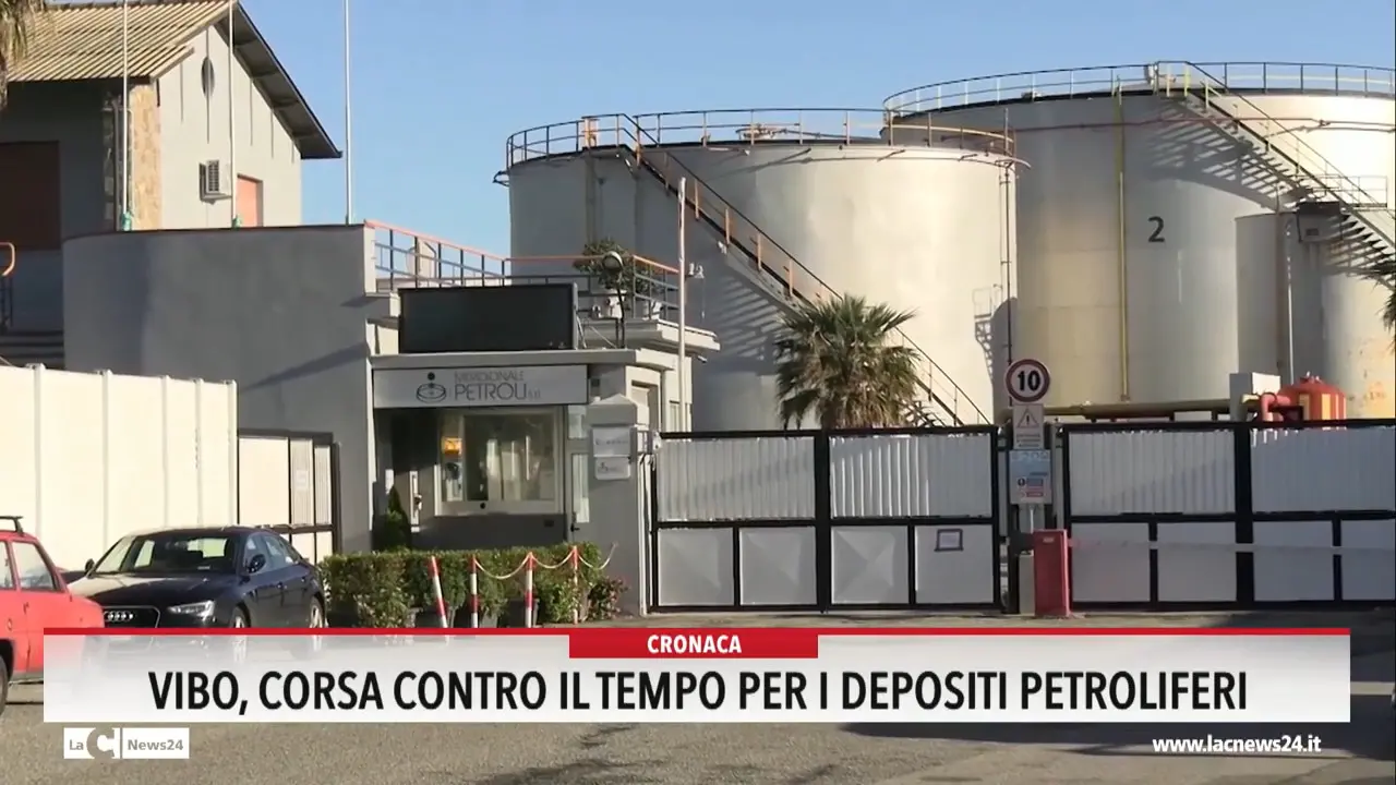 Vibo, corsa contro il tempo per i depositi petroliferi