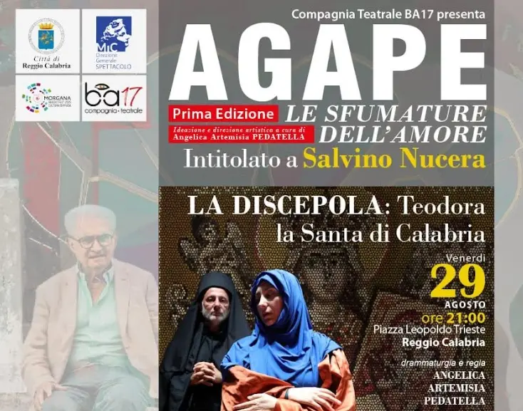 Il festival Agape porta in scena la storia inedita di Teodora, l’unica santa calabrese\n