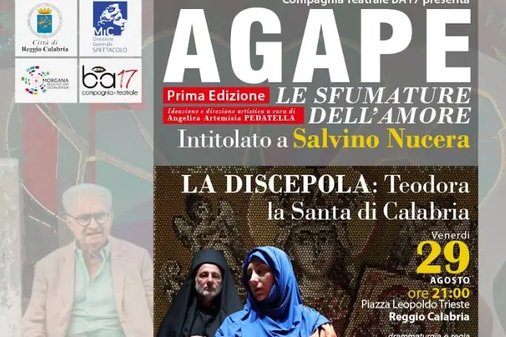 Il festival Agape porta in scena la storia inedita di Teodora, l’unica santa calabrese\n